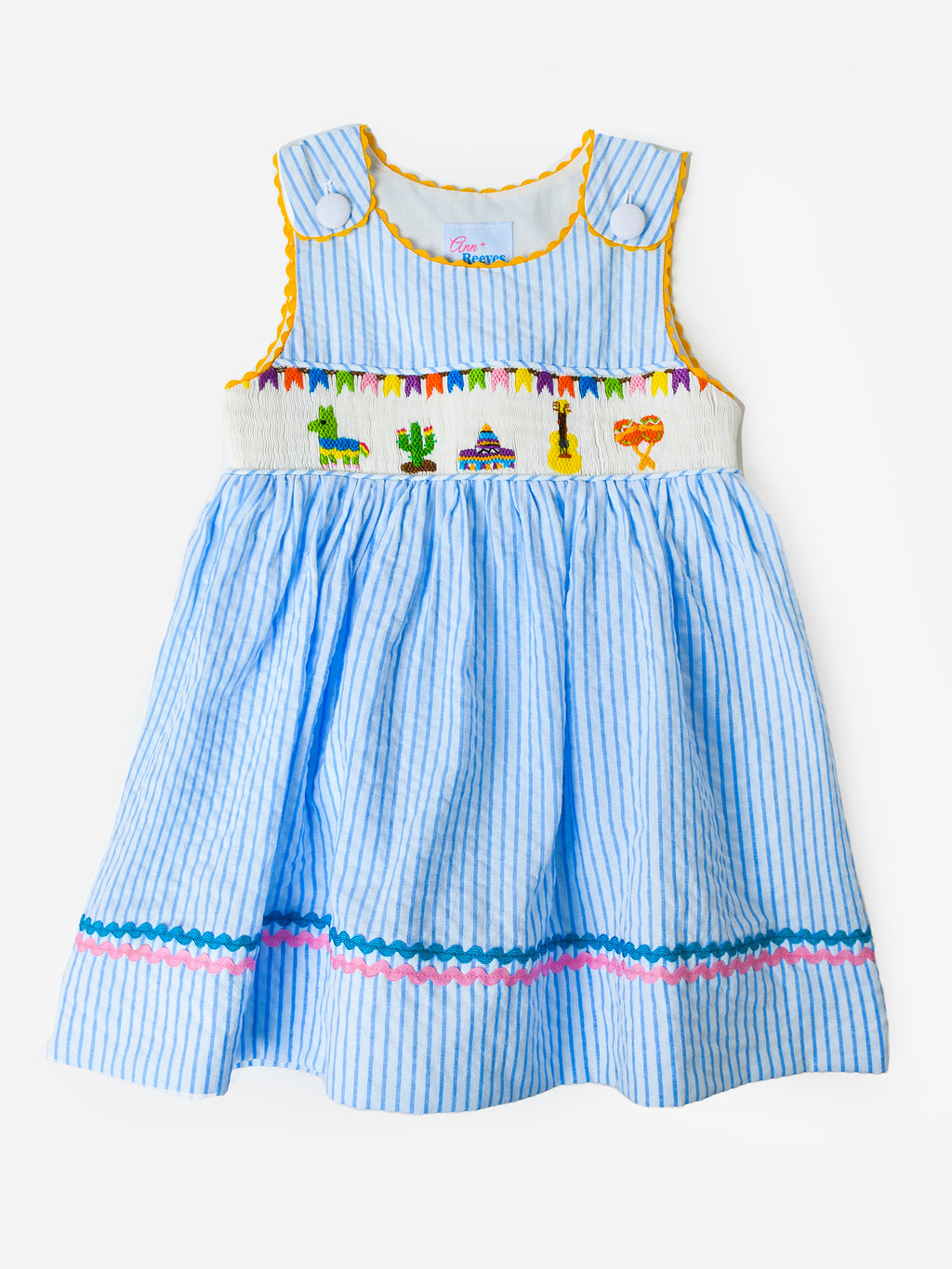 Ann+Reeves Girls' Rebecca Dress - Saint Bernard