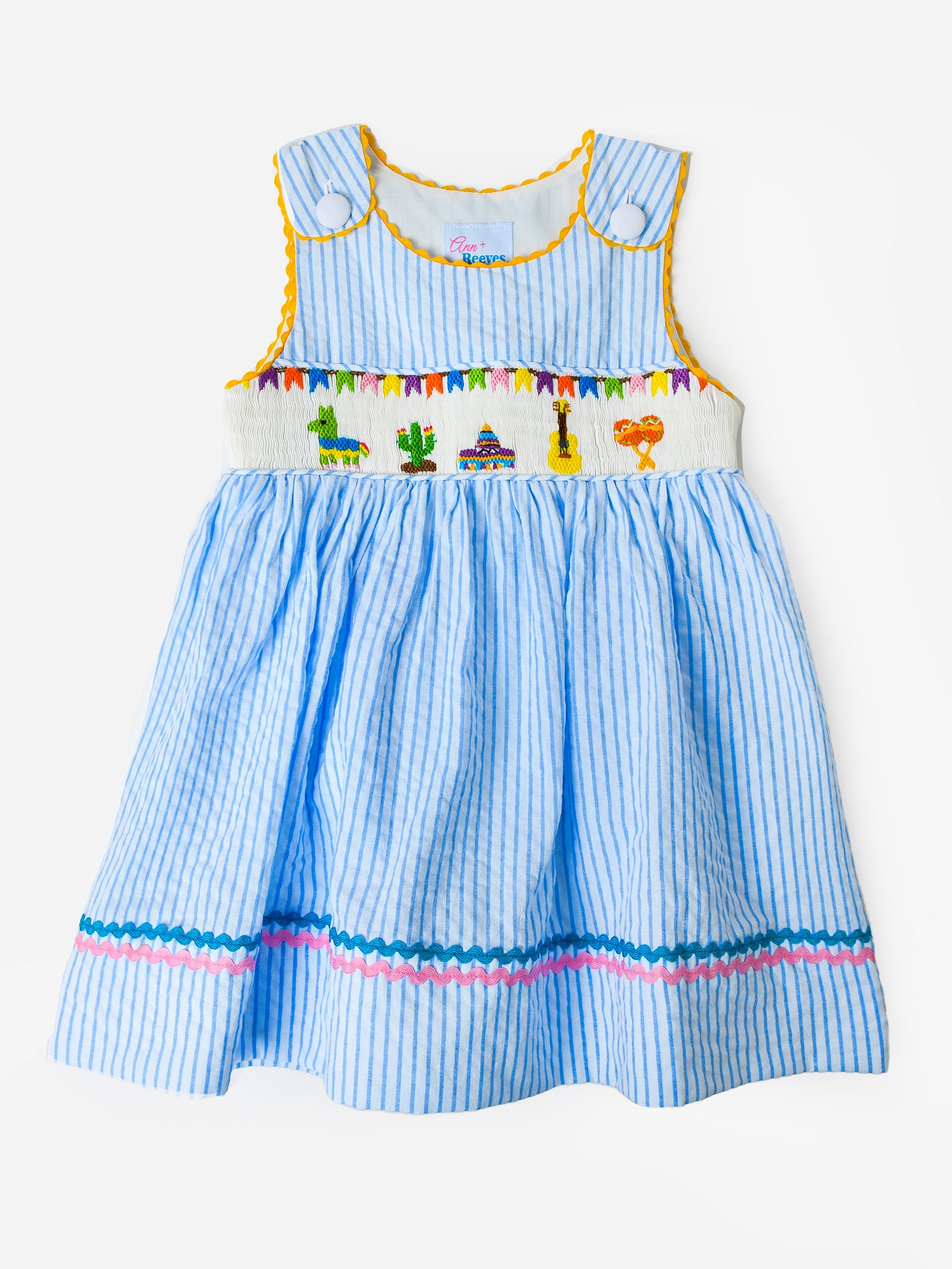 Ann+Reeves Girls' Rebecca Dress - Saint Bernard
