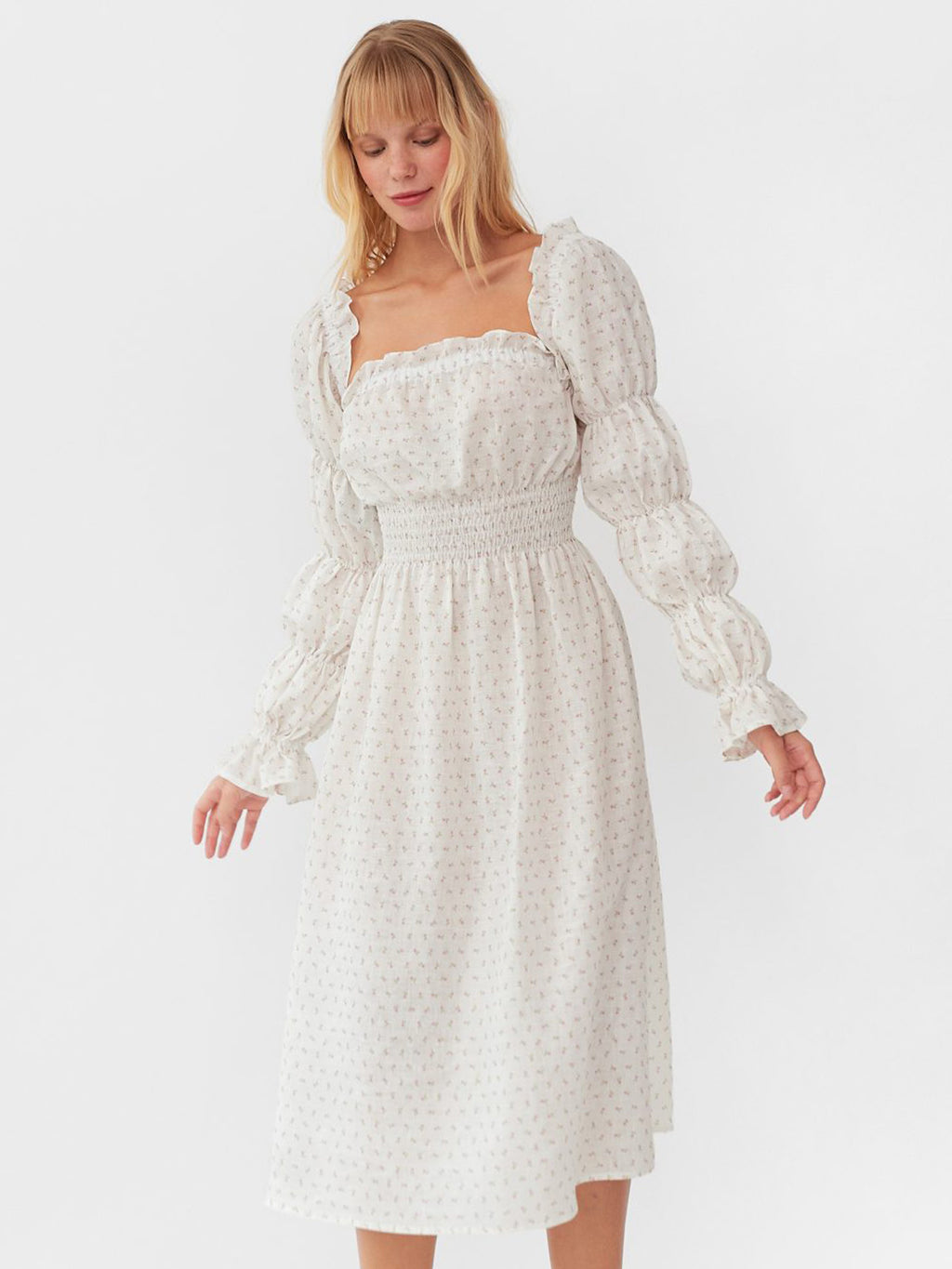 Sleeper Women's Michelin Linen Dress - Saint Bernard