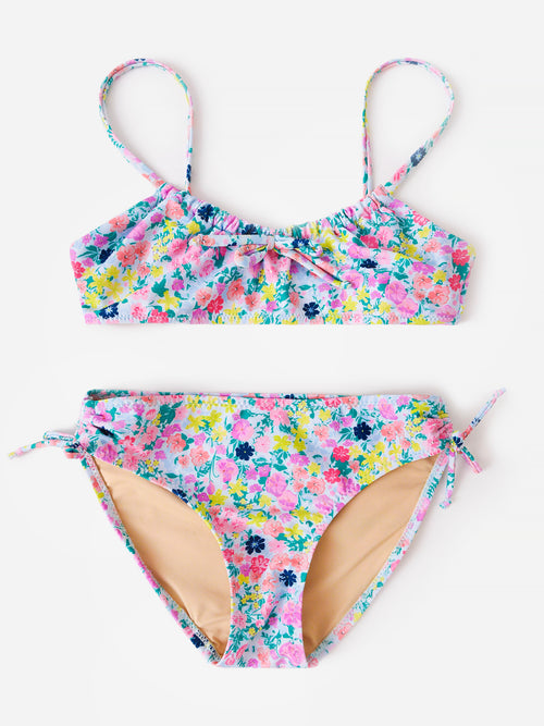 Shade Critters Girls' Two Piece Cinched Bikini