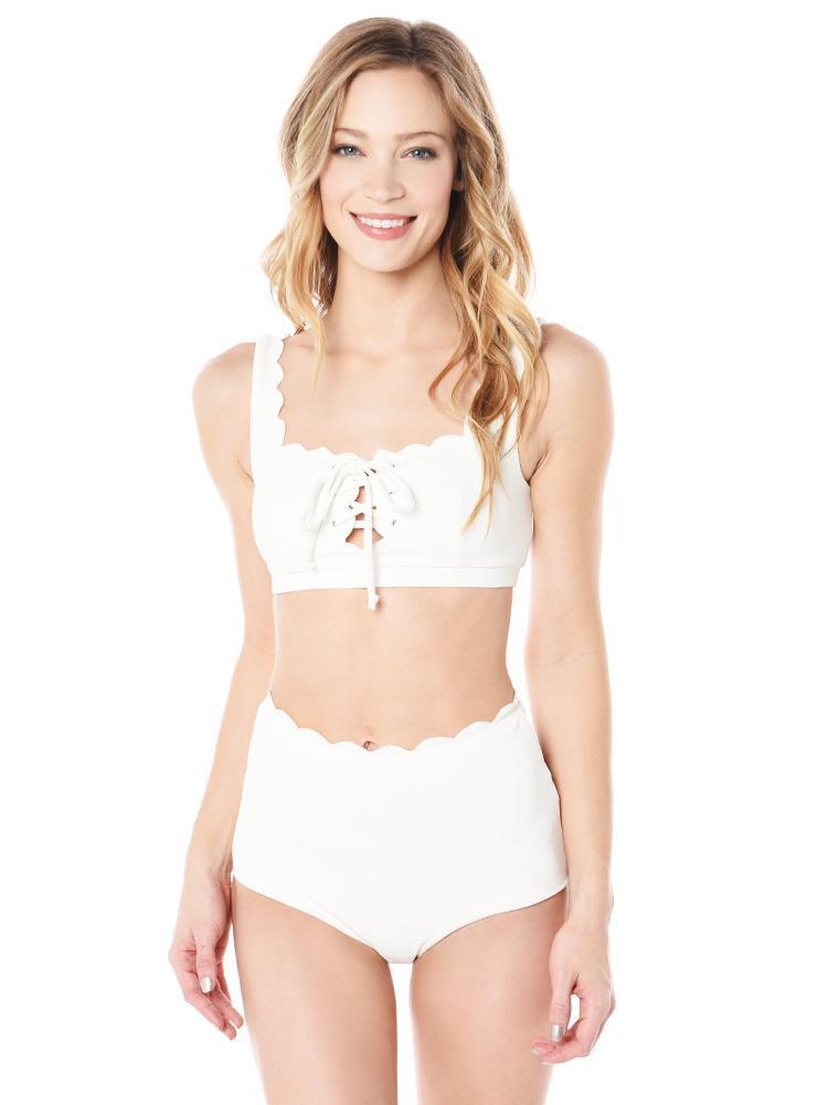 Marysia Women's Palm Springs Tie Bikini Top - Saint Bernard