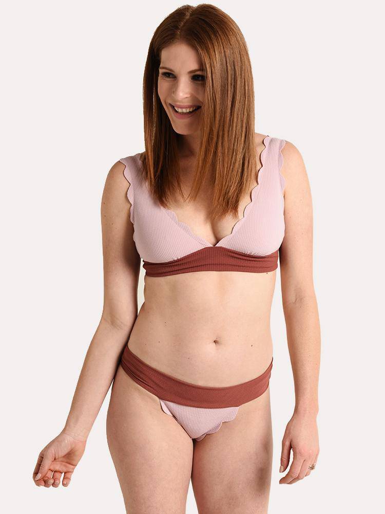 Marysia Women's Wide Santa Clara Bikini Top - Saint Bernard