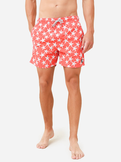 Tom & Teddy Men's Starfish Swim Trunk