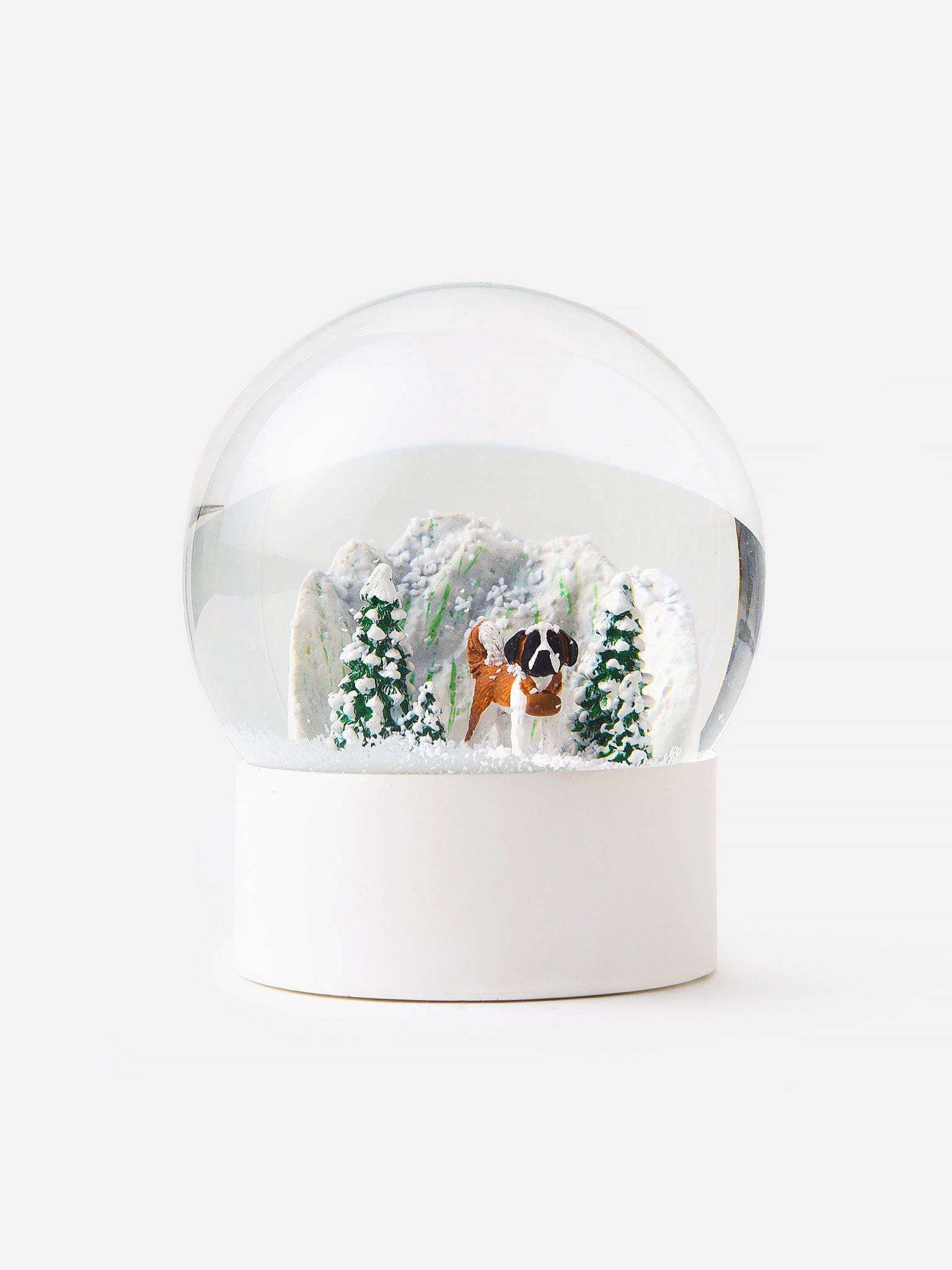 Saint Bernard Ruthie Snow Globe - Saint Bernard