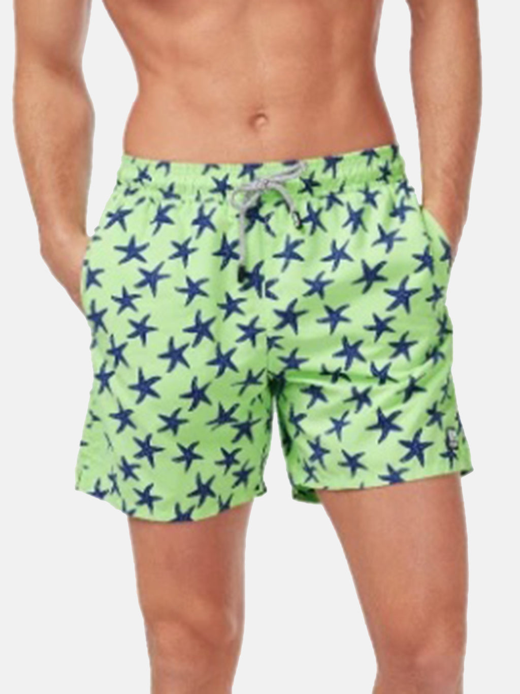 Tom & Teddy Men's Starfish Swim Trunk - Saint Bernard