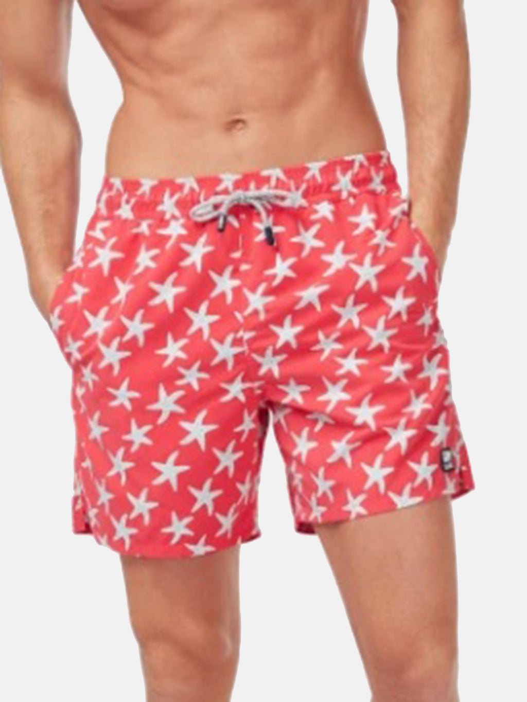 Tom & Teddy Men's Starfish Swim Trunk - Saint Bernard