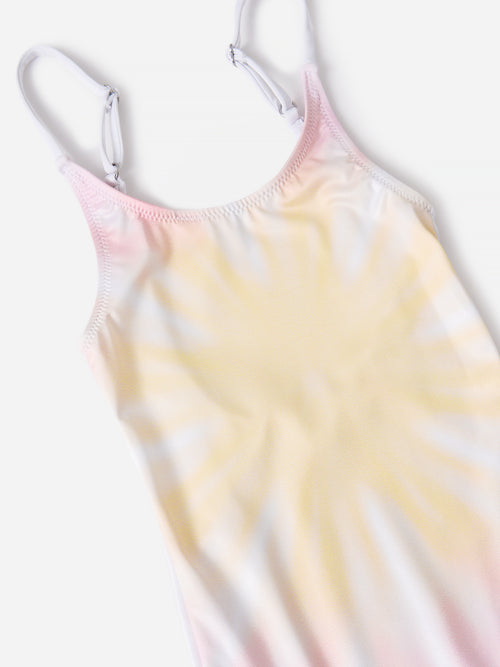 Stella Cove Girls' Sugar Skies Adjustable Tank Swimsuit