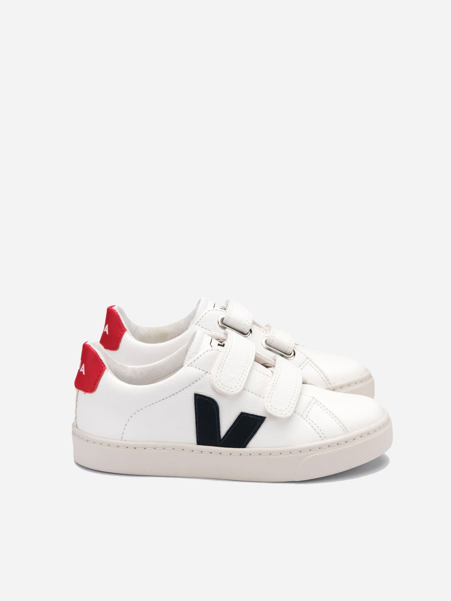 VEJA Kids' Small Esplar Chromefree Leather Sneaker - Saint Bernard