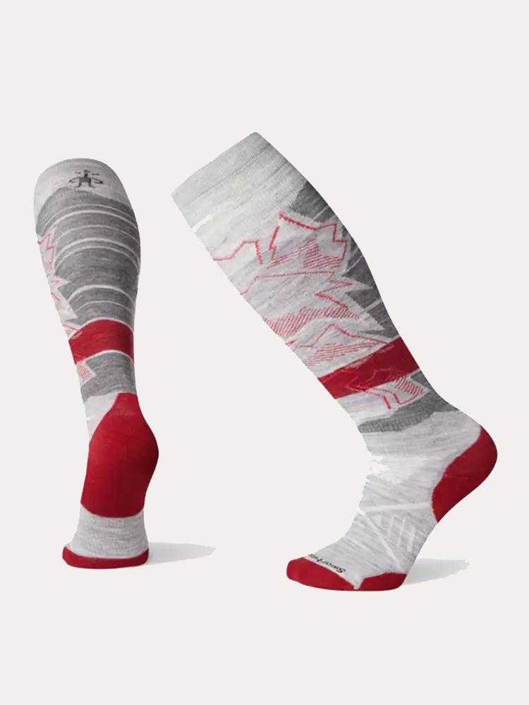 Smartwool Men’s PhD Ski light Elite Pattern Sock - Saint Bernard