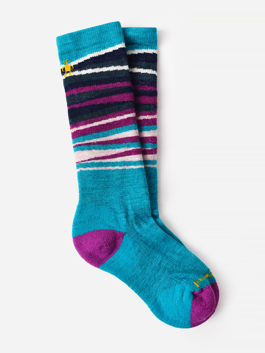 Smartwool Kids’ Wintersport Stripe Sock - Saint Bernard