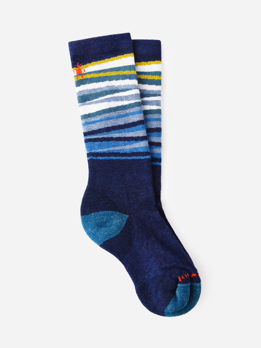 Smartwool Kids’ Wintersport Stripe Sock - Saint Bernard