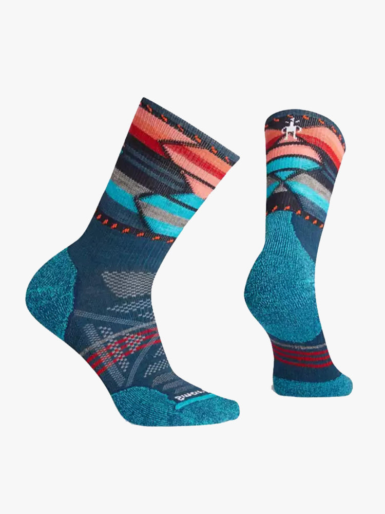 Smartwool Women's PhD® Outdoor Light Pattern Mid Crew - Saint Bernard