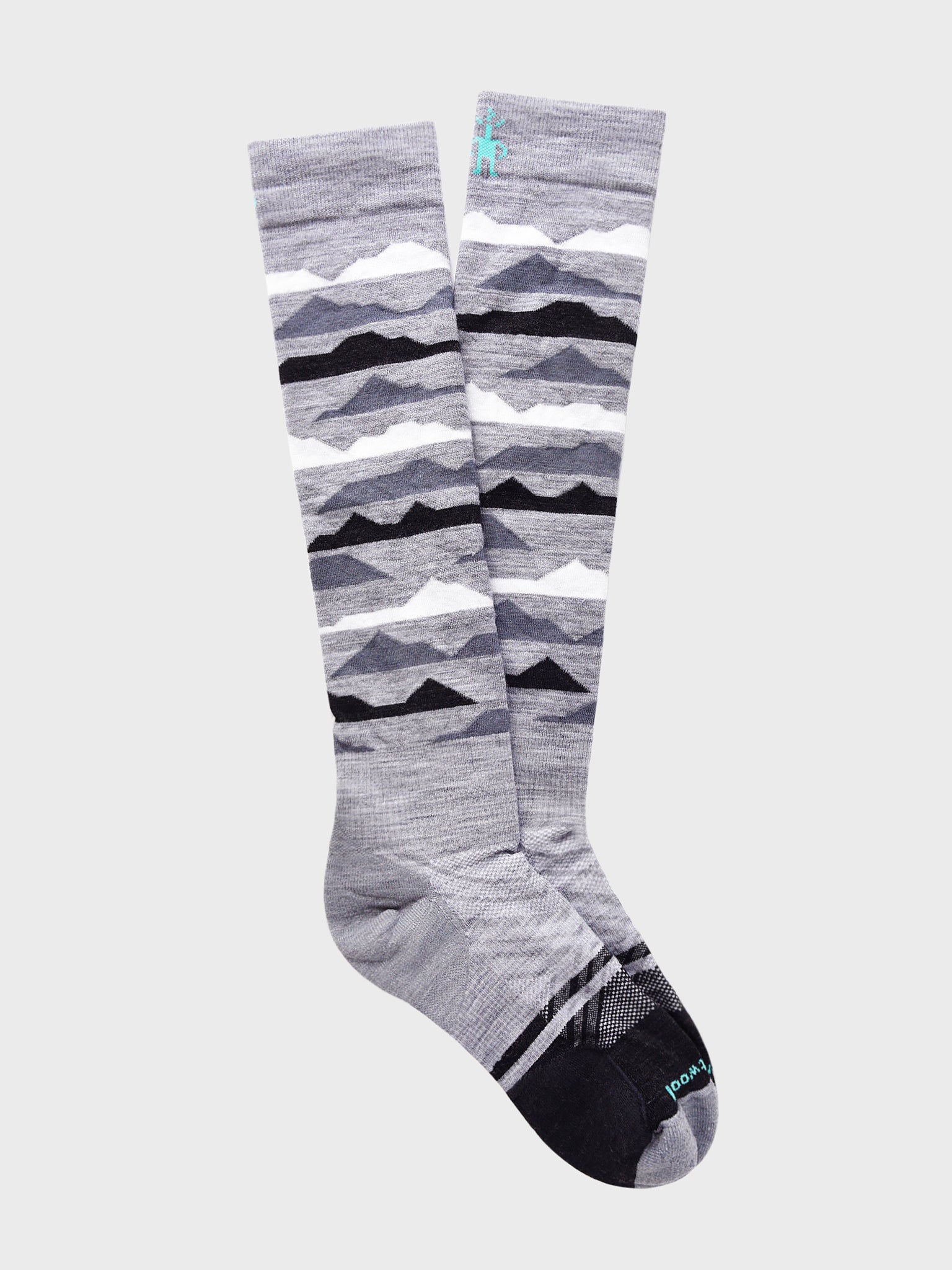 Smartwool Men's PhD Ski Light Elite Pattern Sock - Saint Bernard