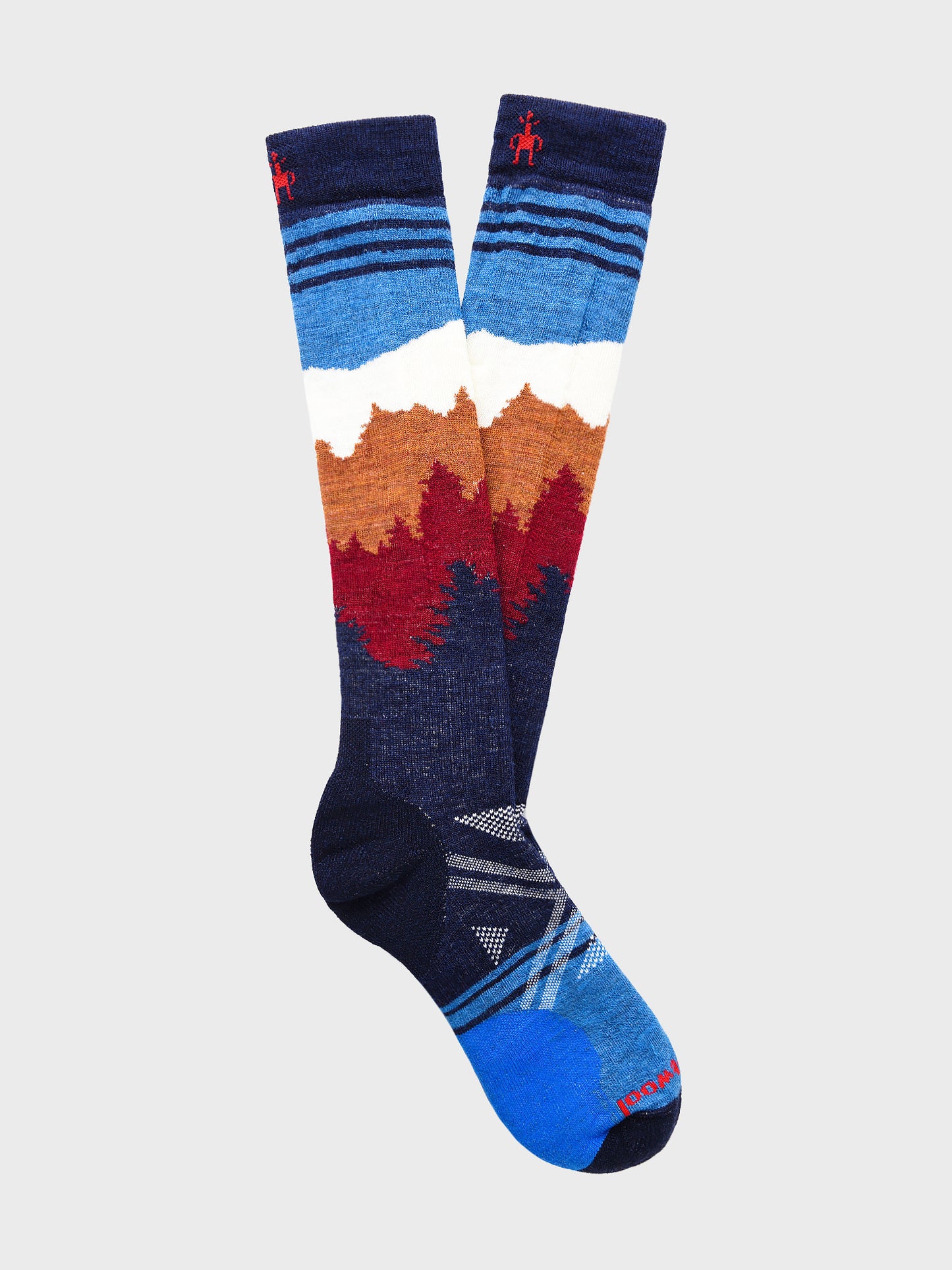 Smartwool Ski Full Cushion Alpenglow Pattern Sock - Saint Bernard