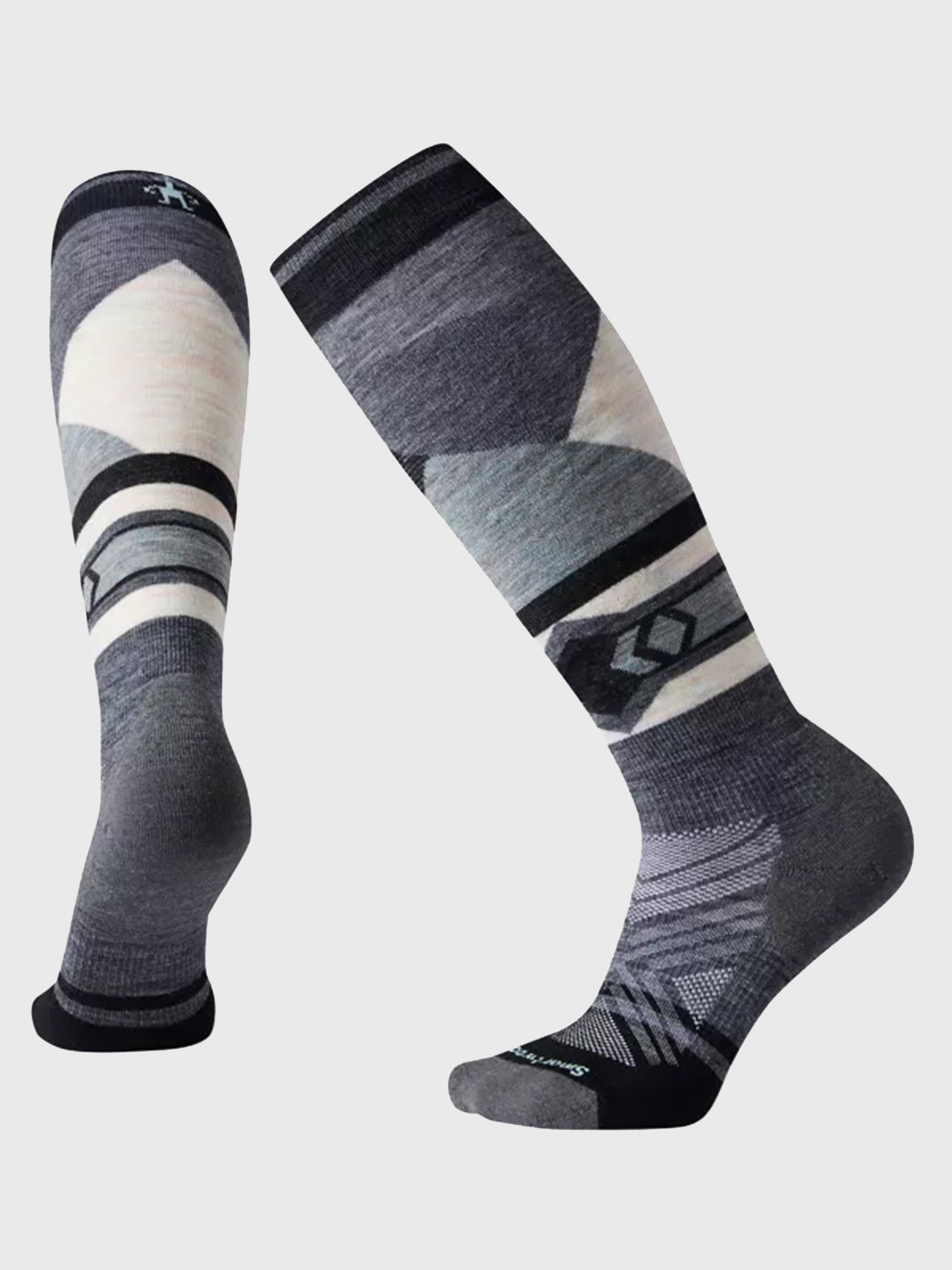 Smartwool Women's PhD Ski Light Elite Pattern Sock - Saint Bernard