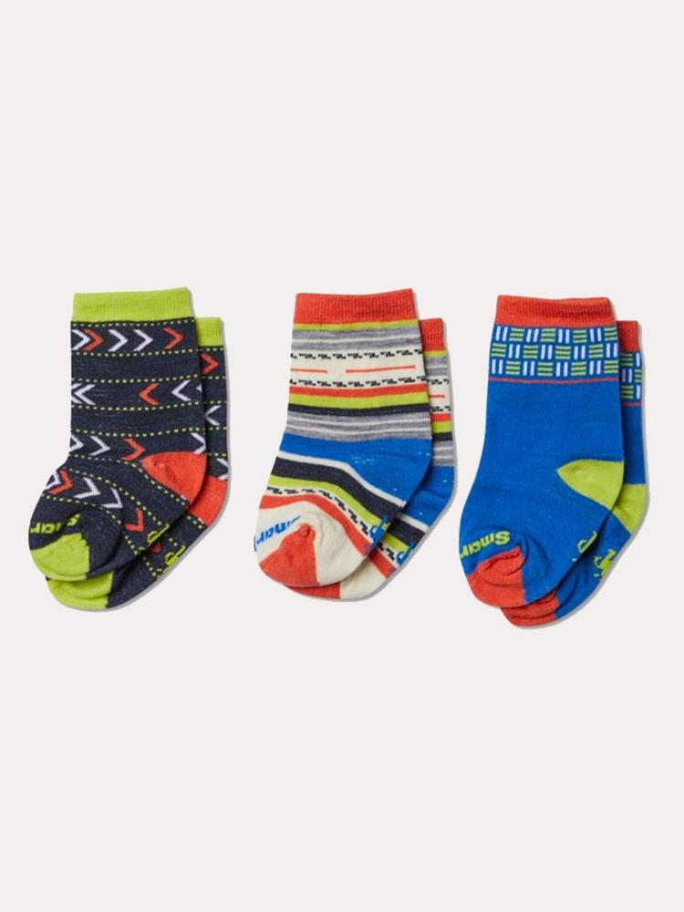 Smartwool Toddler Trio Sock - Saint Bernard