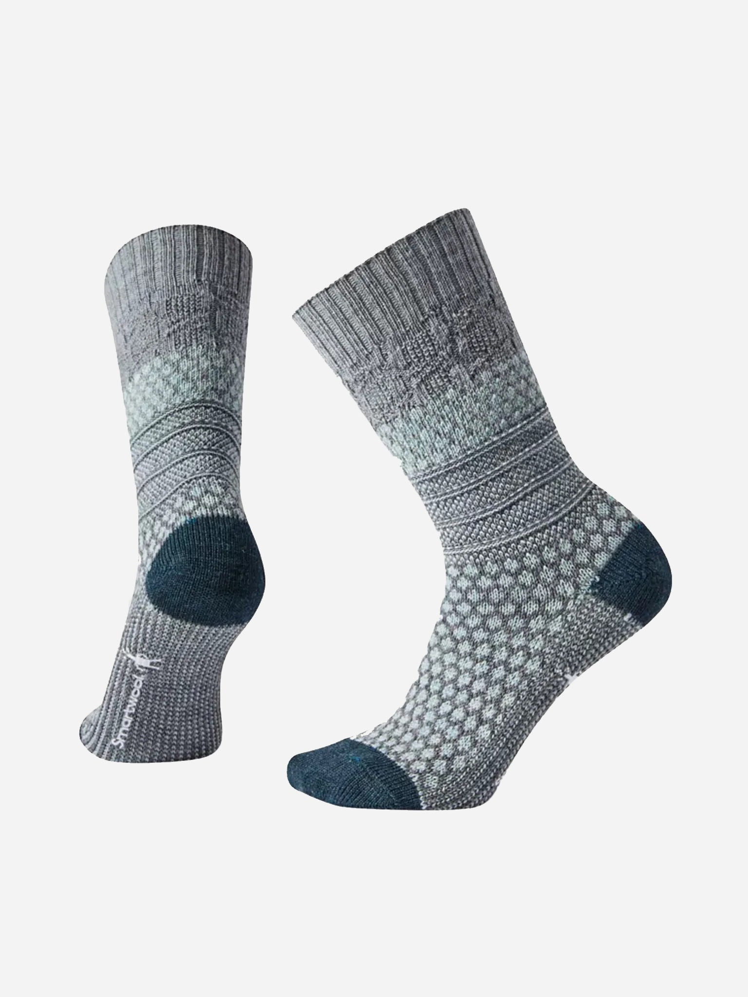 Smartwool Women's Everyday Popcorn Cable Crew Sock - Saint Bernard