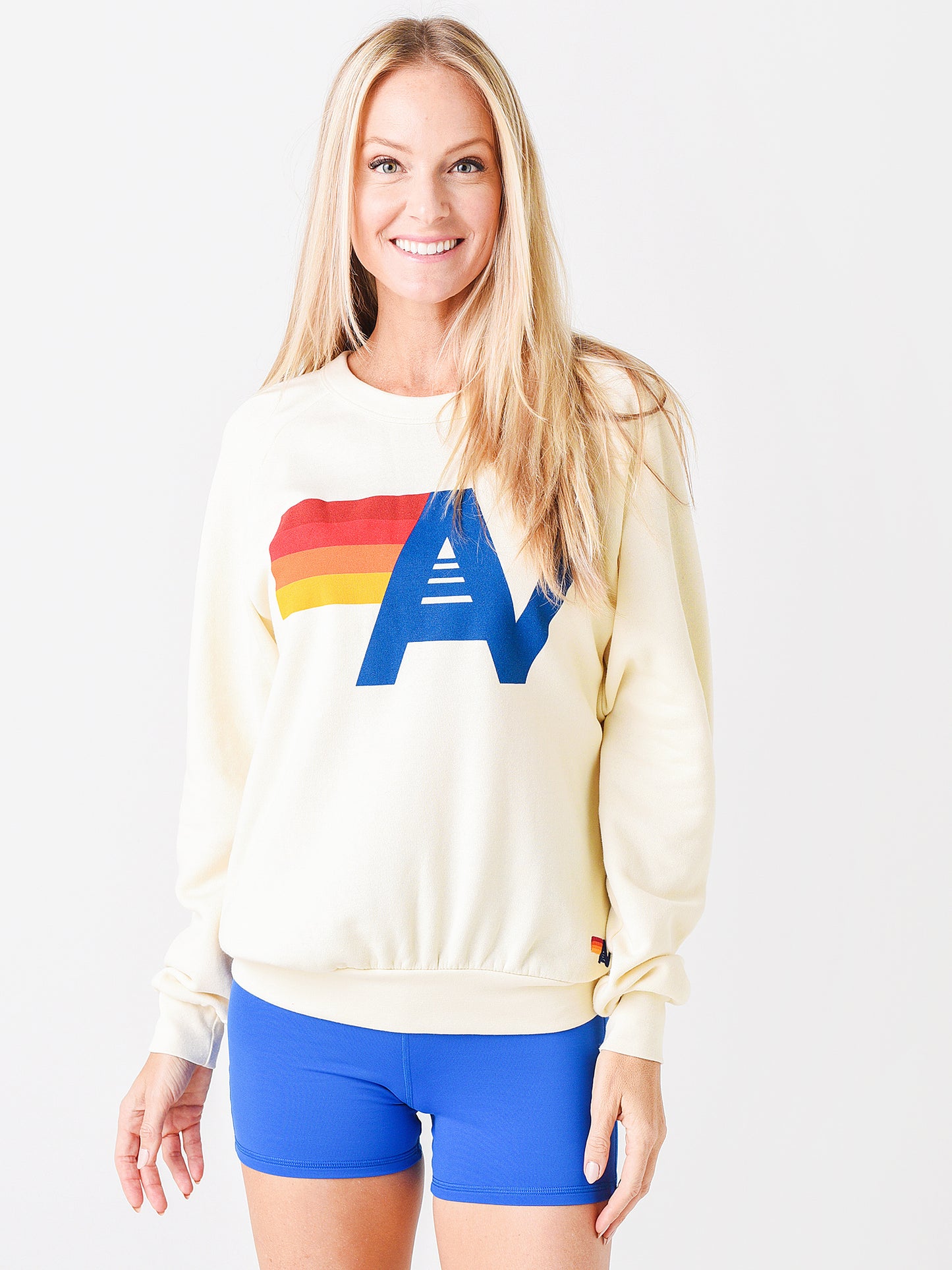 Aviator Nation Women's The Logo Sweatshirt - Saint Bernard
