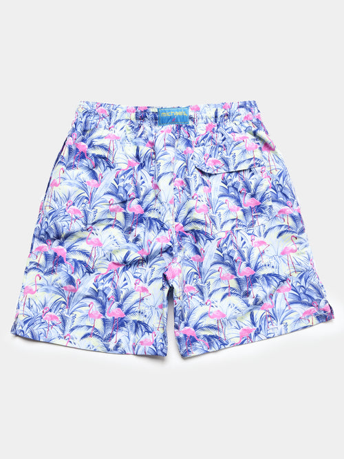 Michaels Swimswear Men's Flamingoes Swim Trunk
