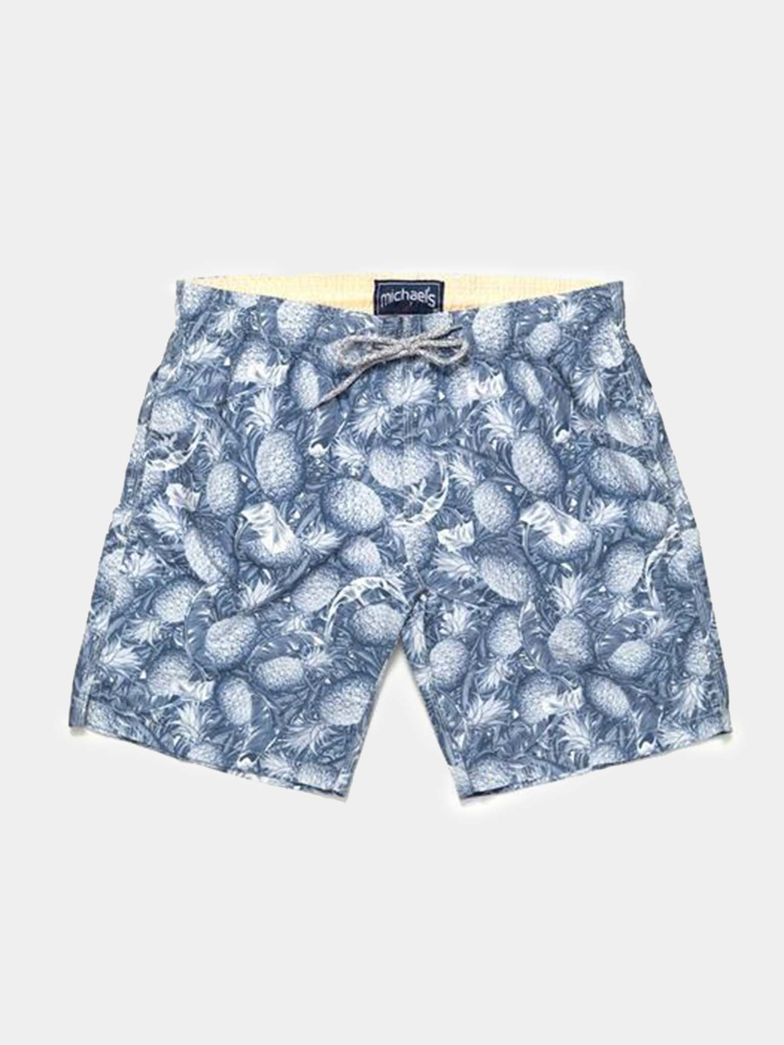 Michaels Swimwear Boys' Pineapple Swim Trunk - Saint Bernard