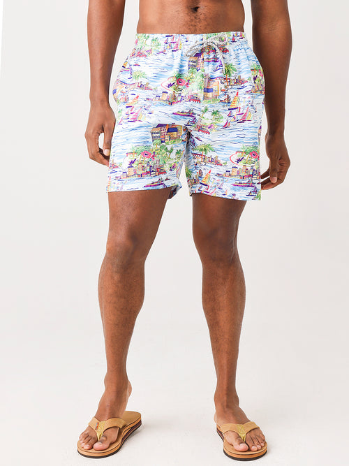 Michaels Swimwear Men's Island Living Swim Trunk