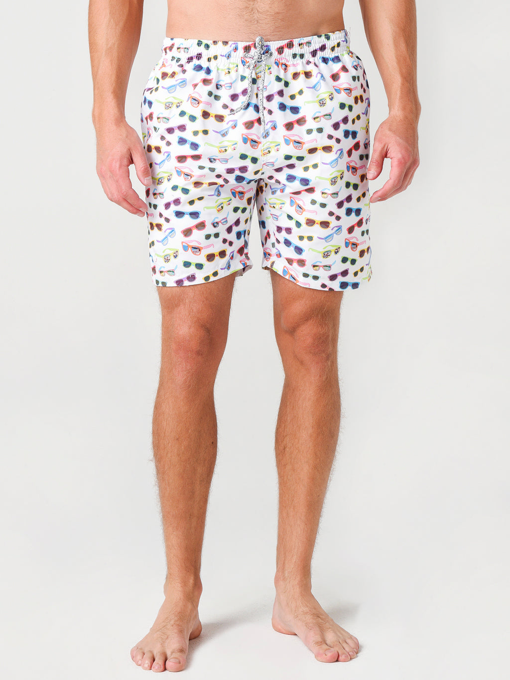 Michaels Swimwear Men's Sunglasses Swim Trunk with Cyclist Liner - Saint Bernard