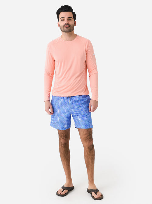 Michaels Swimwear Men's Geo Swim Trunk