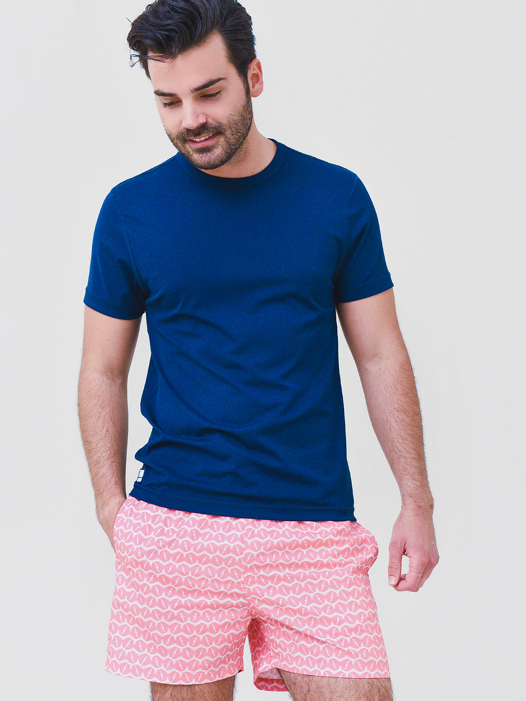 Tom & Teddy Men's Short Sleeve Rash Top - Saint Bernard