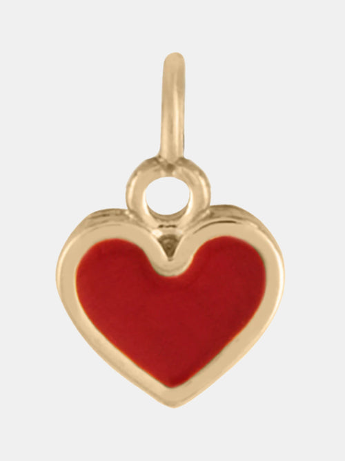 Alexa Leigh Small Red Heart Charm