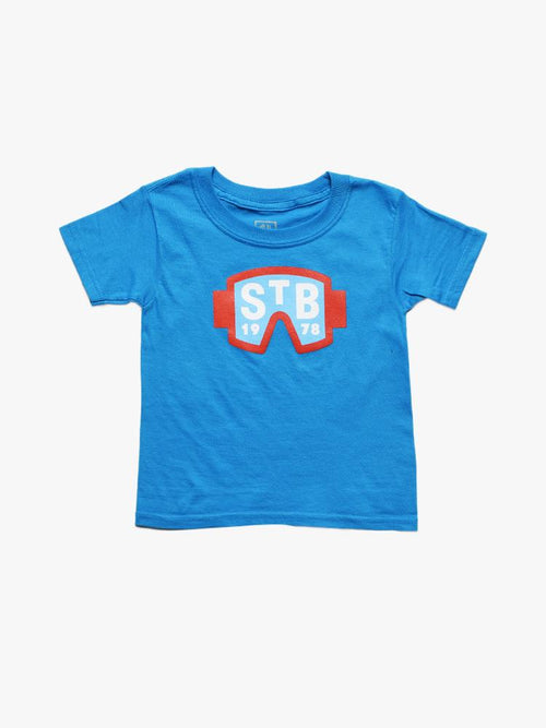 Saint Bernard Toddler Ski Goggles Logo Tee - Saint Bernard