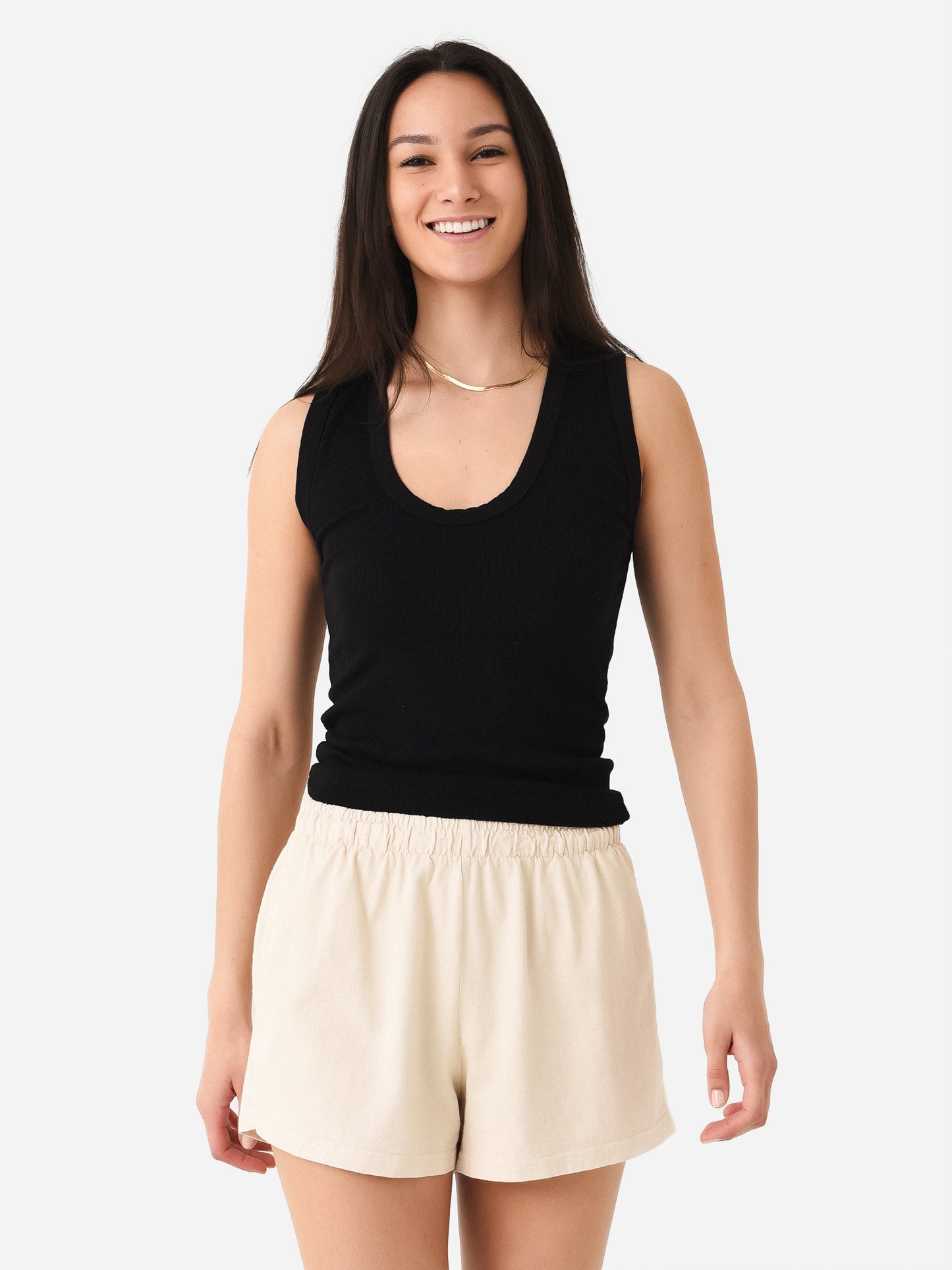 Perfect White Tee Women's Jordan Ribbed Tank - Saint Bernard