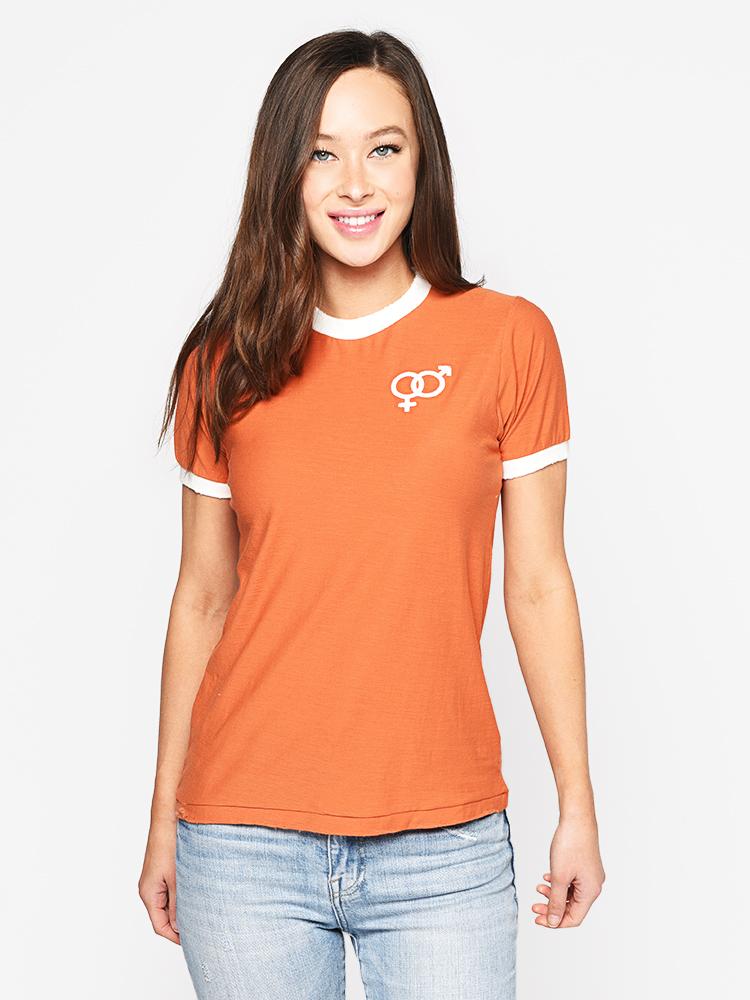 Stoned Immaculate Equal Rights Ringer Tee - Saint Bernard