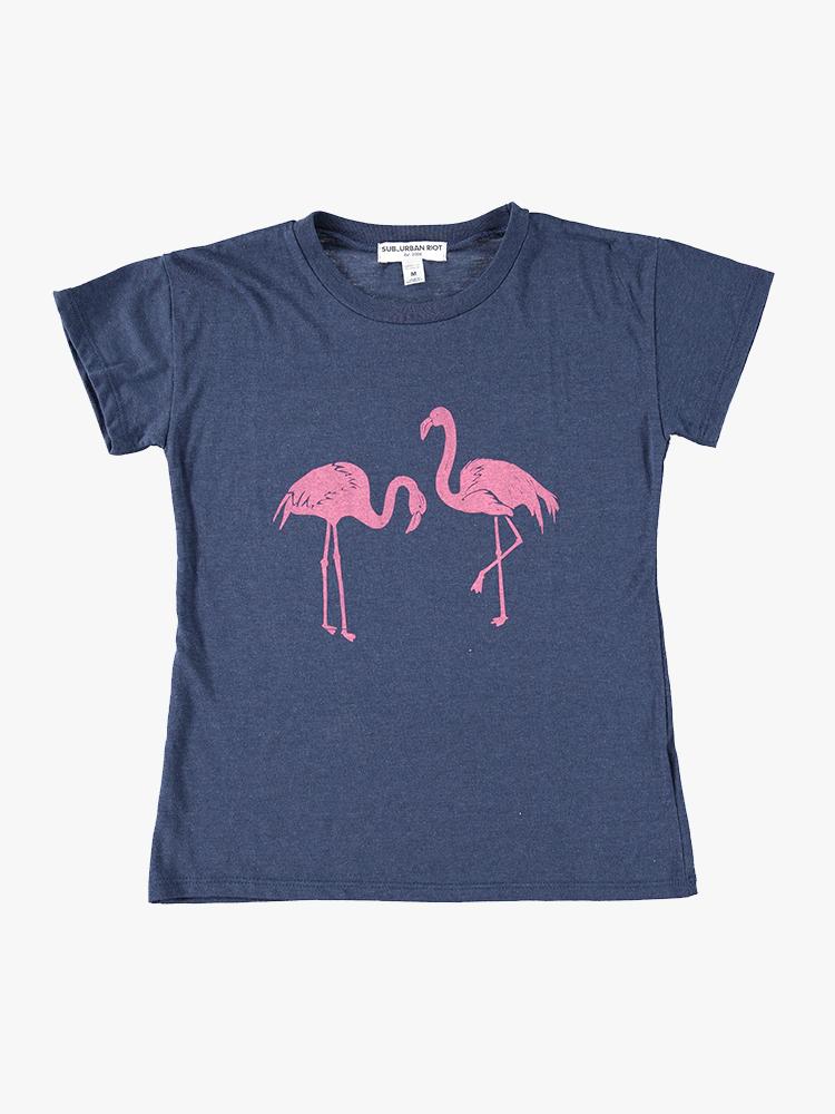 Sub_Urban Riot Girls’ Flamingos Short Sleeve Tee