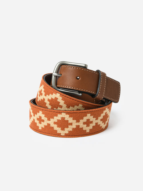 La Matera Men's Talampaya Woven Belt