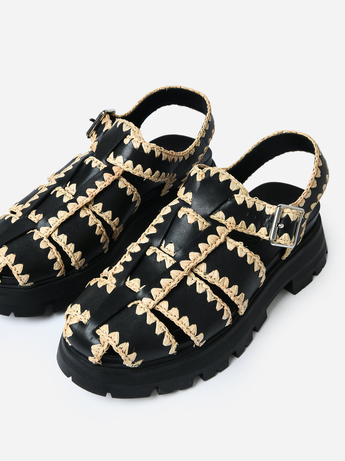 Loeffler Randall Women's Talia Platform Fisherman Sandal - Saint Bernard