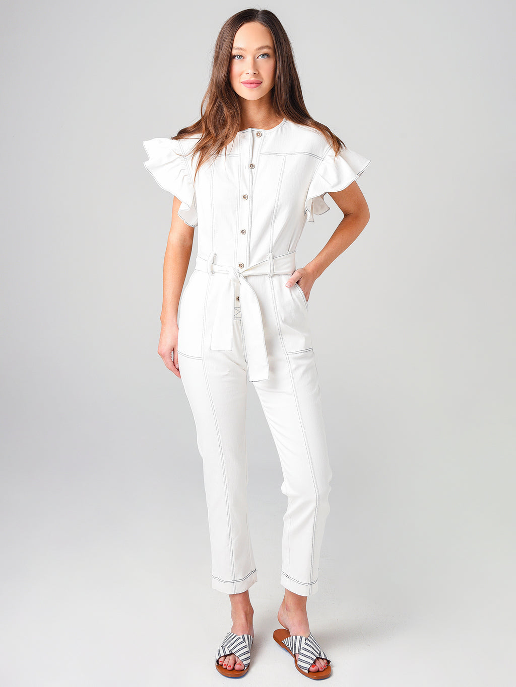 Saylor Women's Tatiana Jumpsuit - Saint Bernard