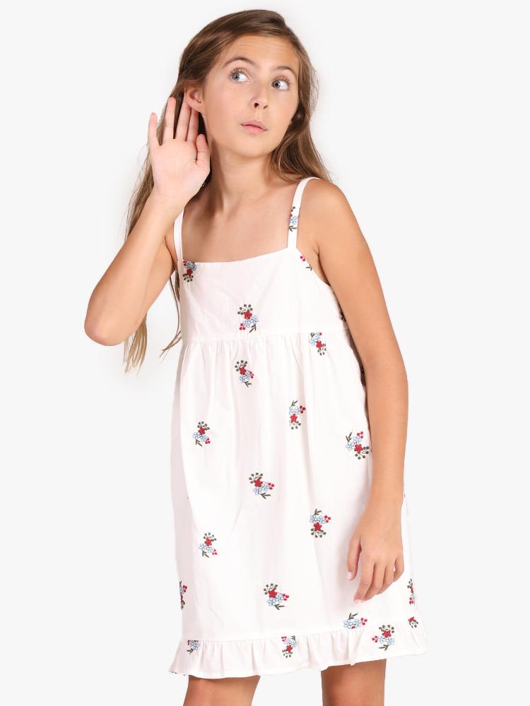 Sadie & Sage Girls’ Til Manana Dress - Saint Bernard