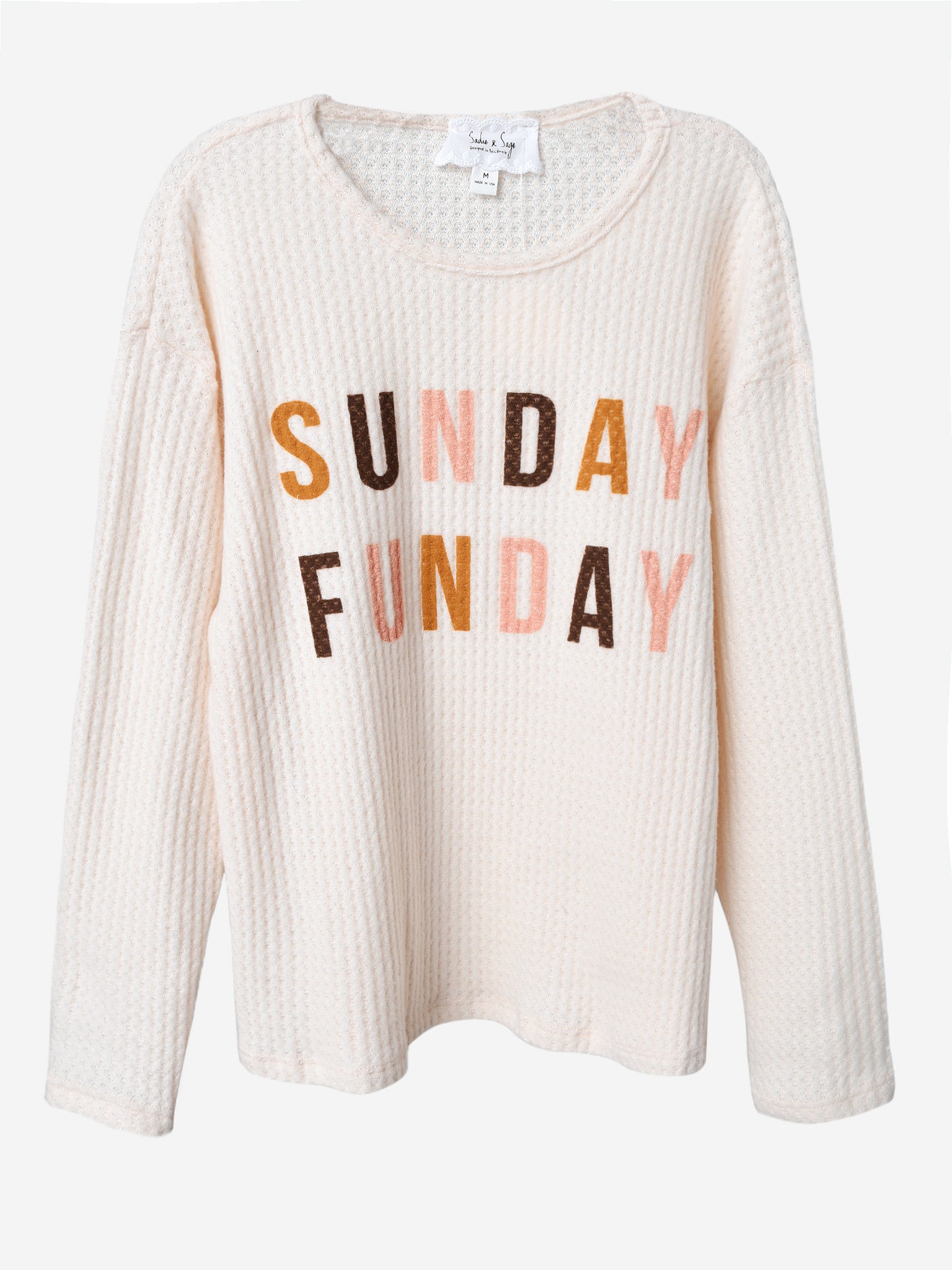 Sadie & Sage Girls' Sunday Funday Graphic Tee - Saint Bernard