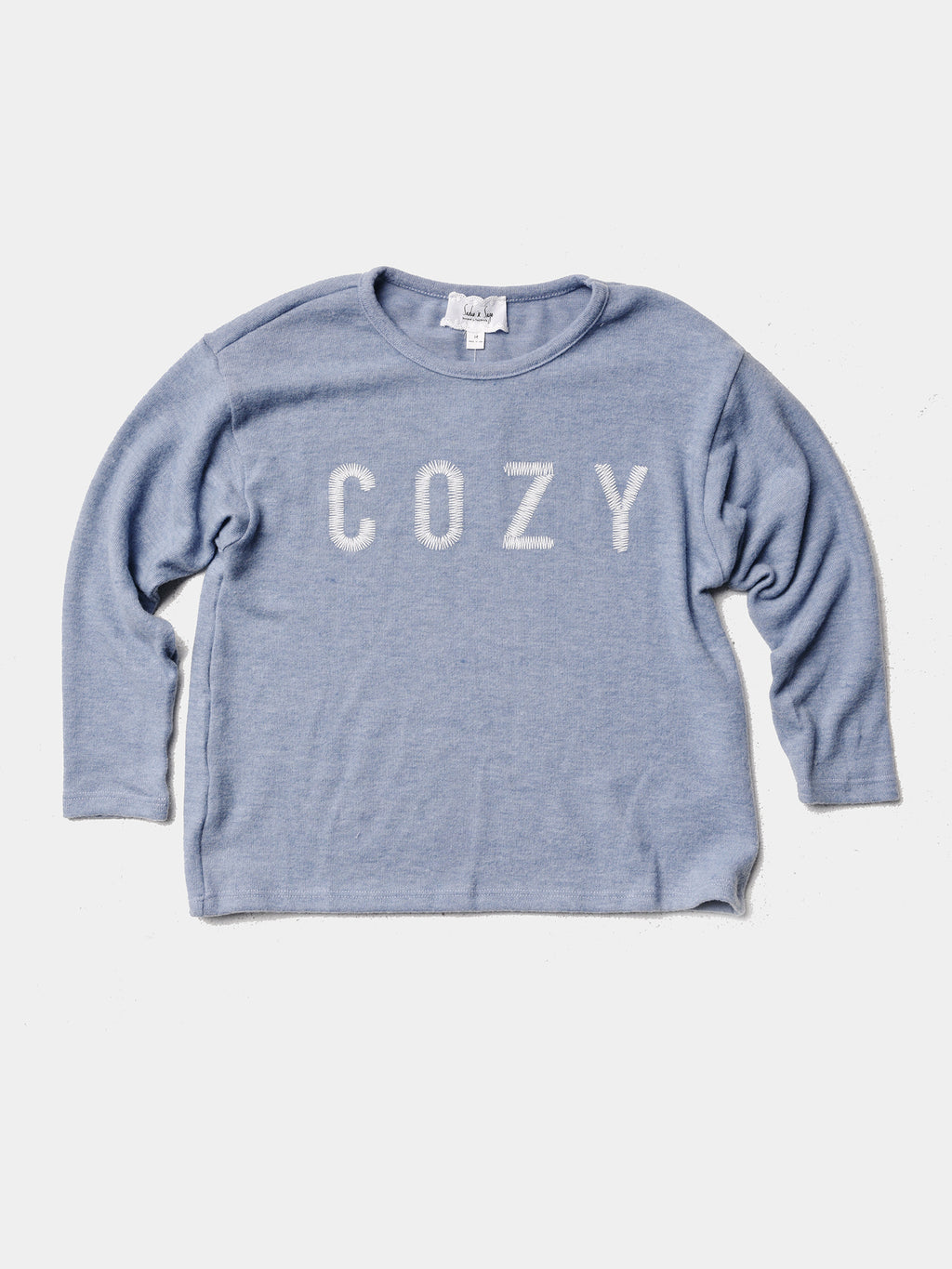 Sadie & Sage Girls' Cozy Graphic Tee - Saint Bernard