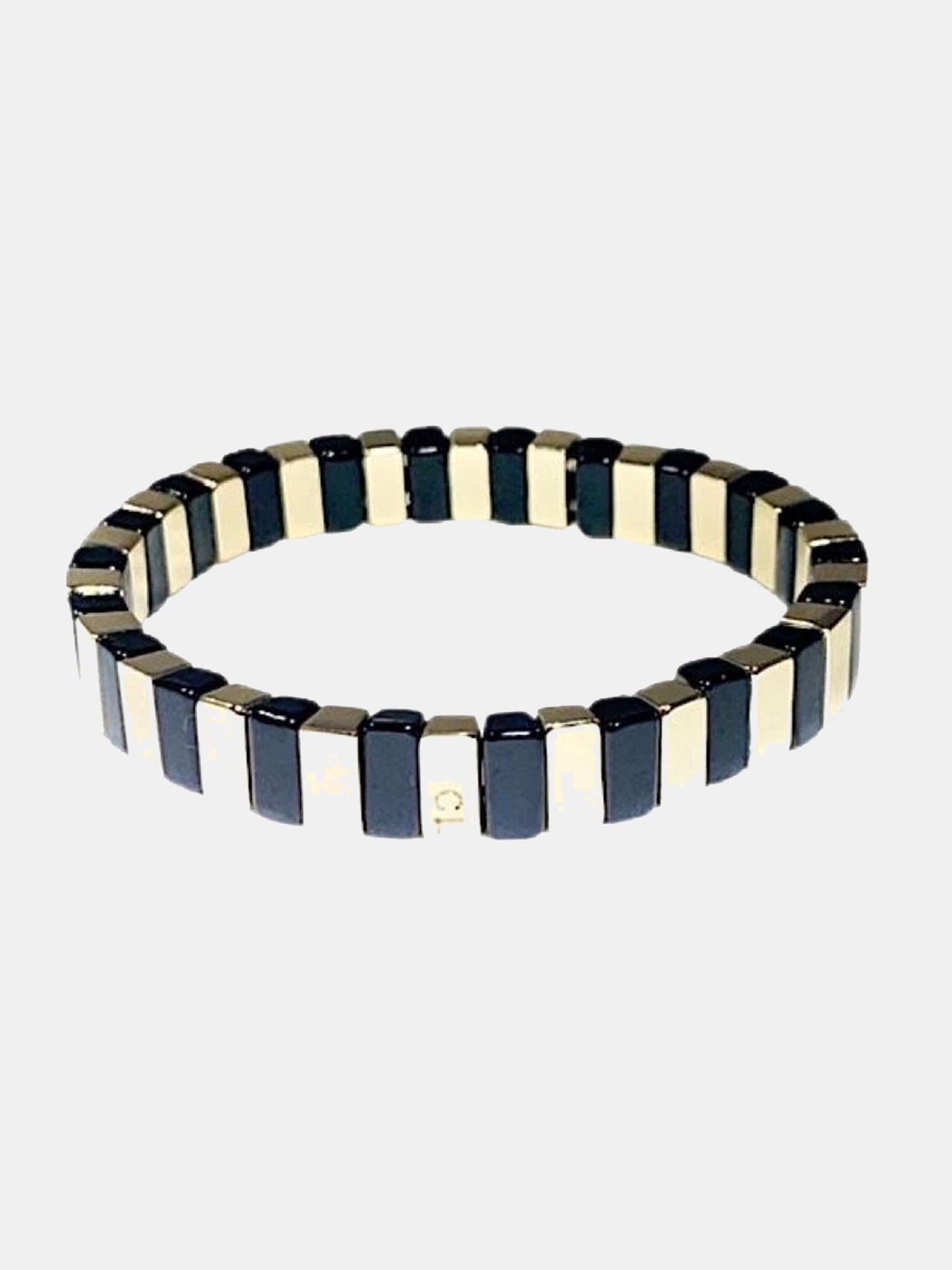 Caryn Lawn Tile Bead Bracelet