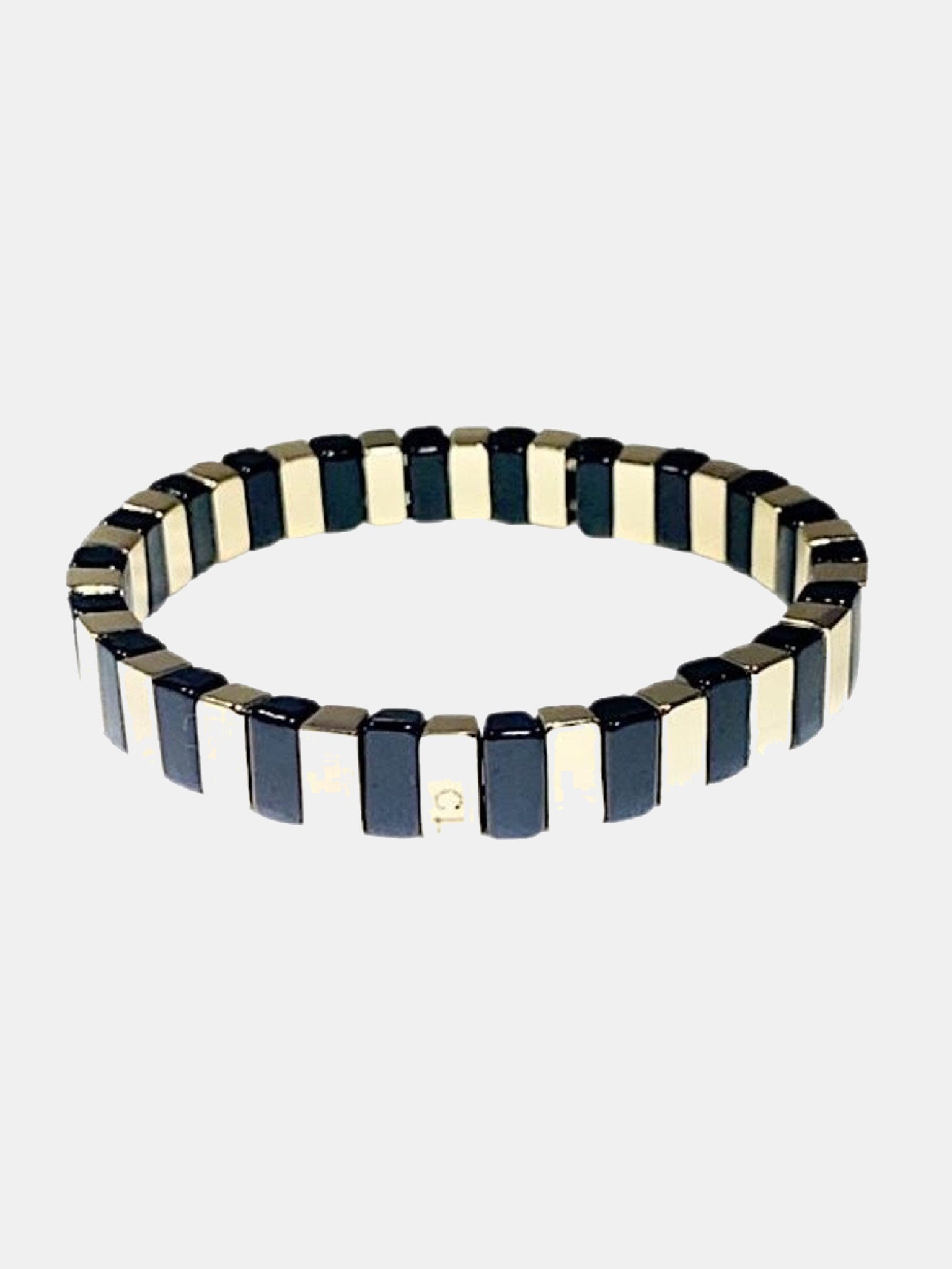Caryn Lawn Tile Bead Bracelet - Saint Bernard