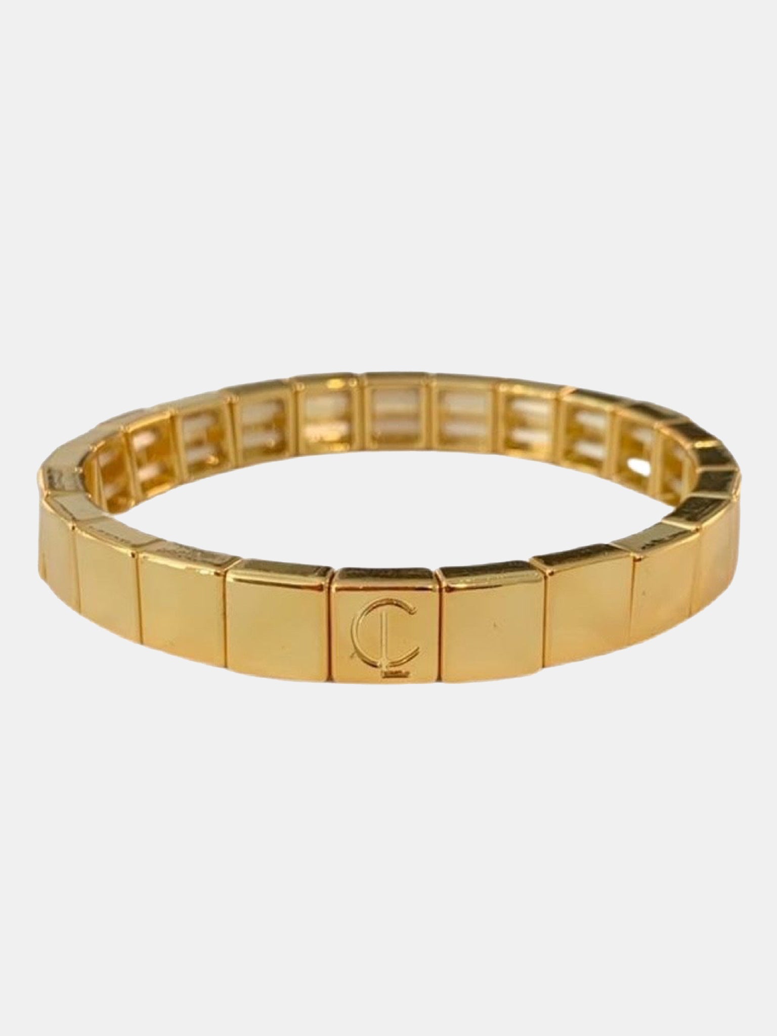 Caryn Lawn Tile Bead Bracelet - Saint Bernard