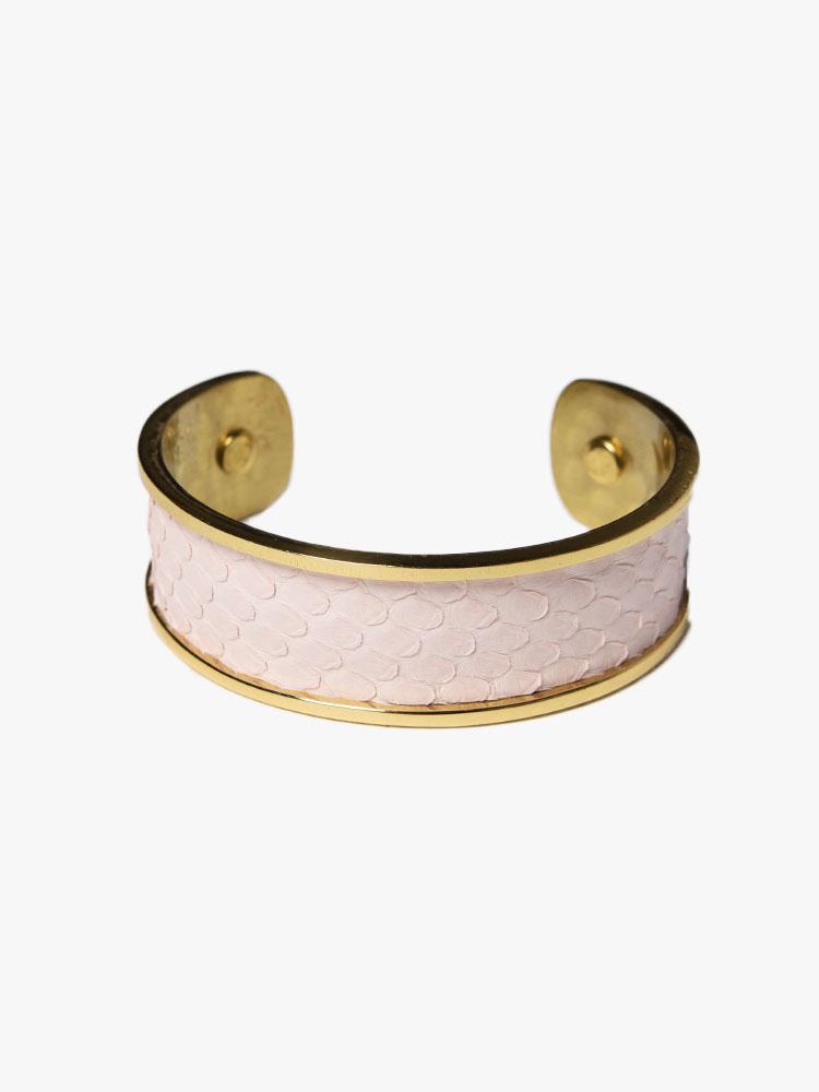 Taylor and Tessier 3/4in inlaid in brass cuff - Saint Bernard