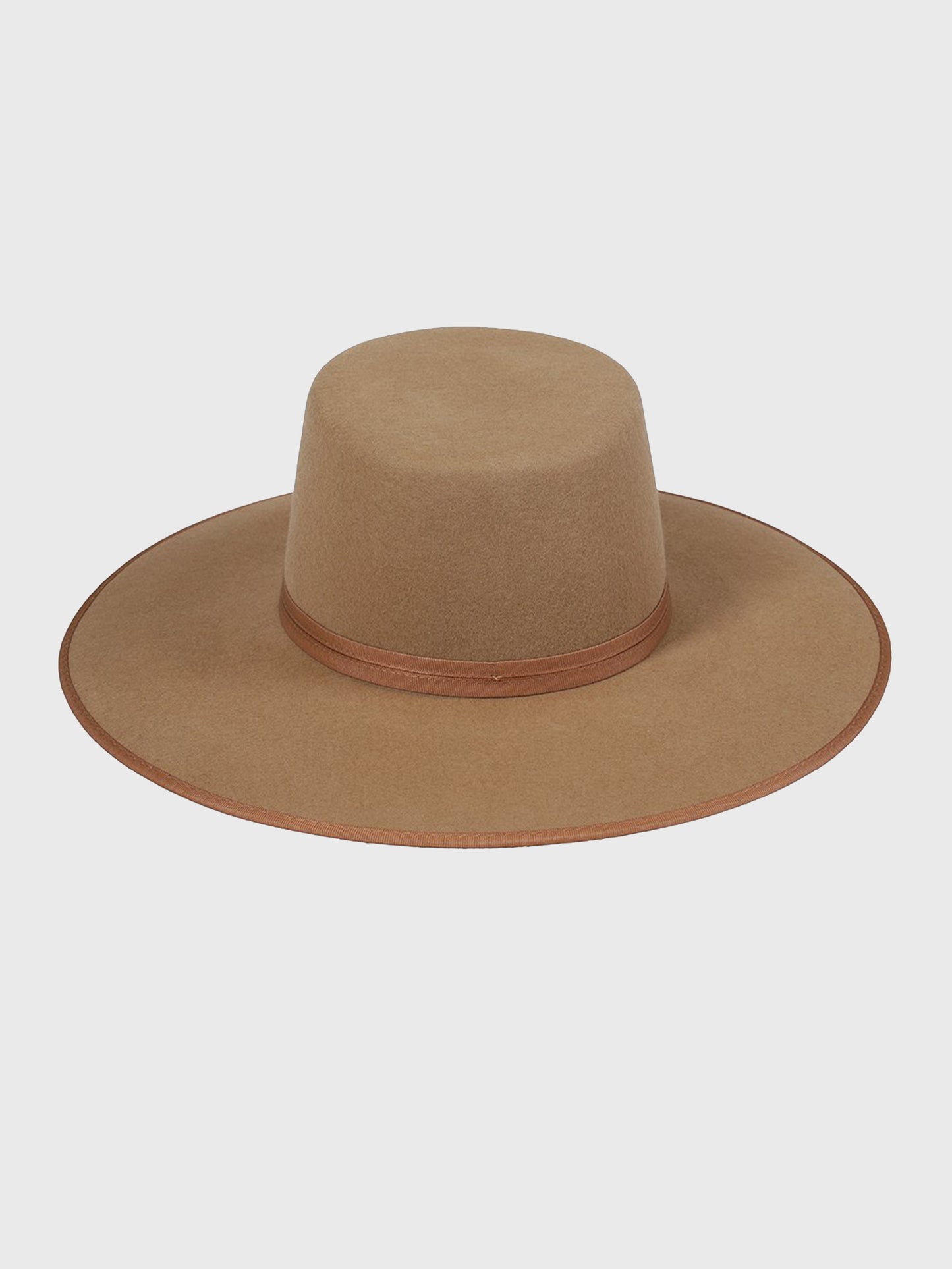 Lack of Color Teak Rancher Boater Hat