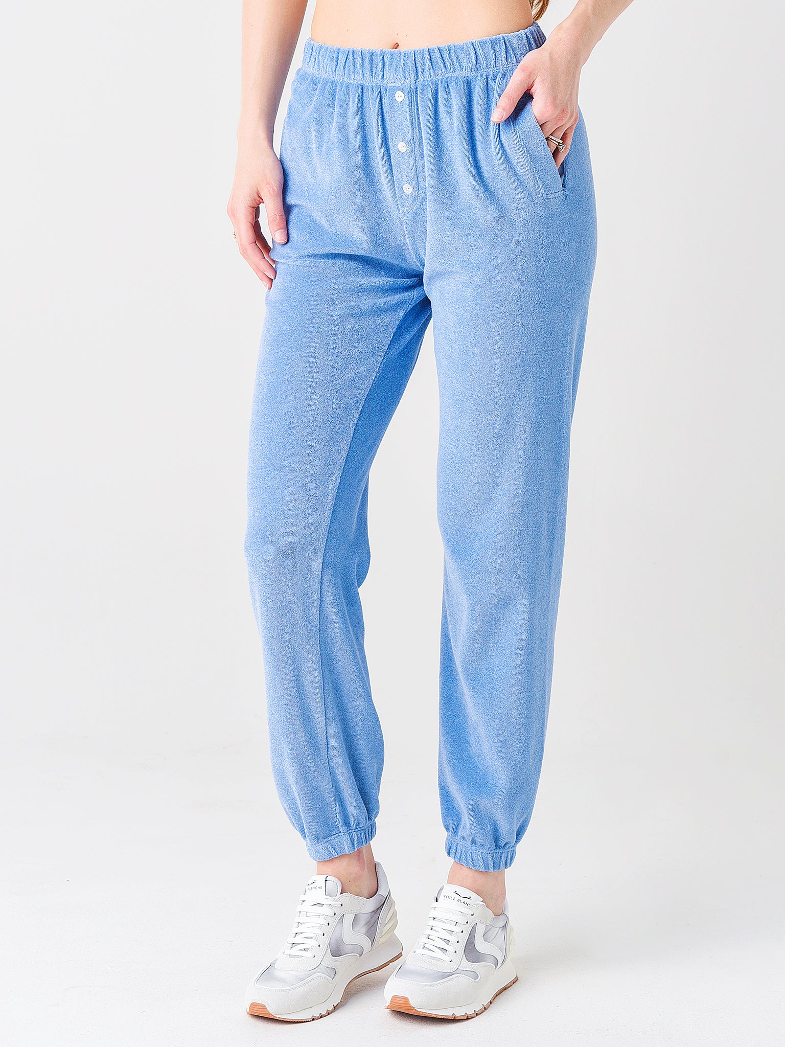 DONNI. Women's The Terry Henley Sweatpant - Saint Bernard