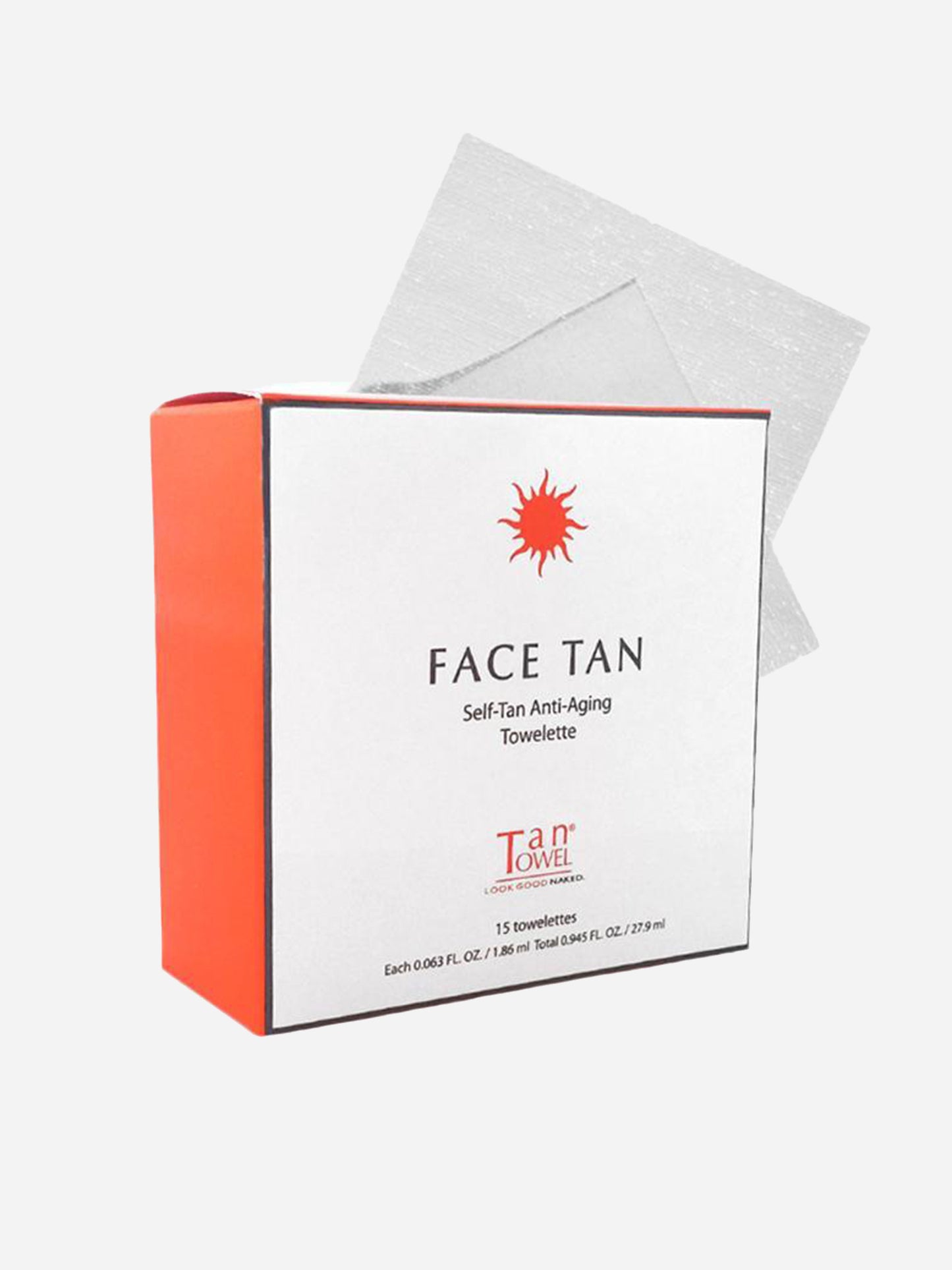 Tan Towel Face Tan Towelette