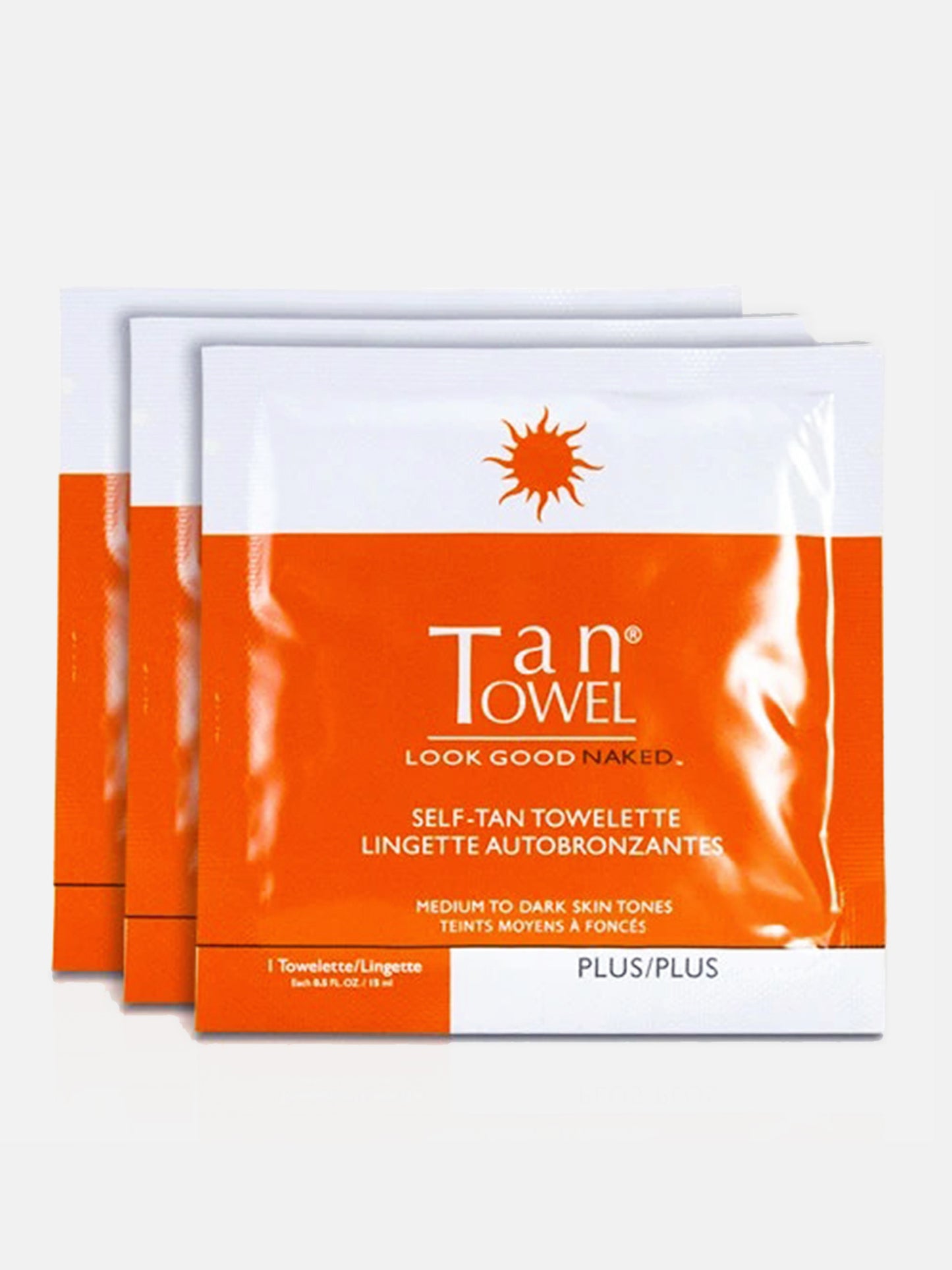 Tan Towel Full Body Plus Tan Towelette