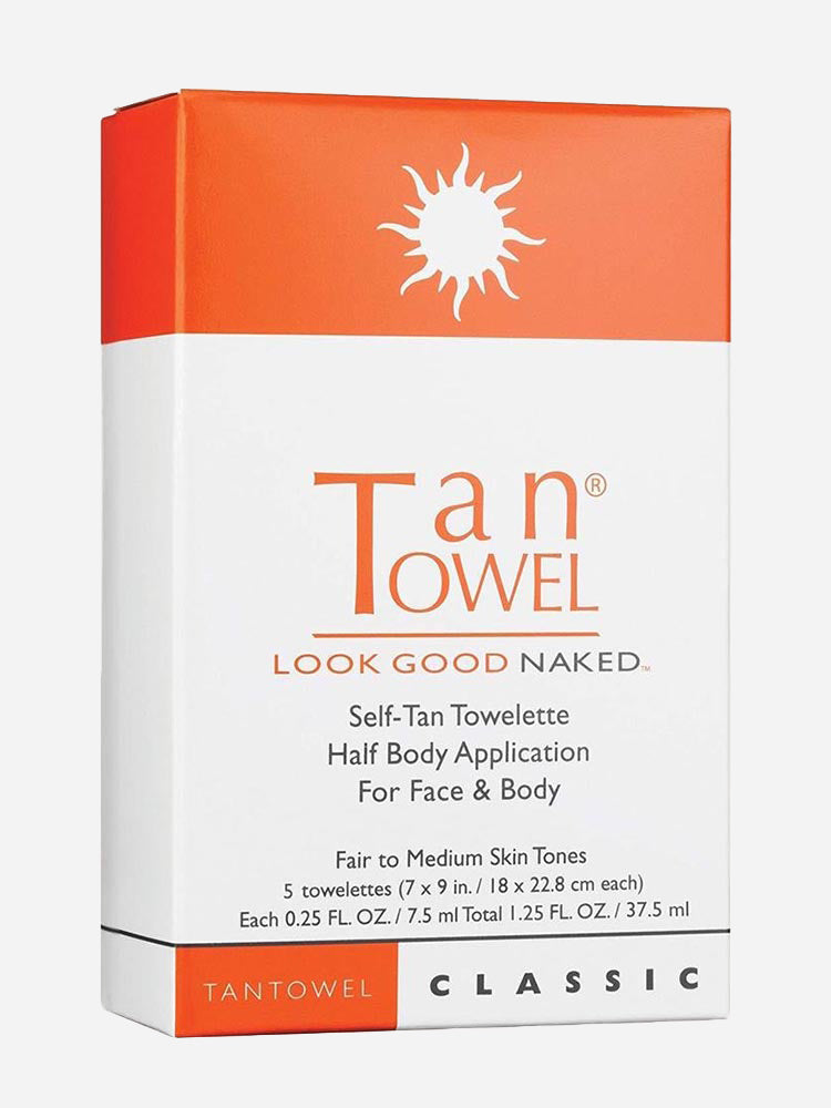 Tan Towel Half Body Tan Towelette