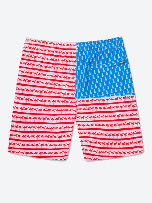 Chubbies Men's The Fruited Plains 7" Swim Short