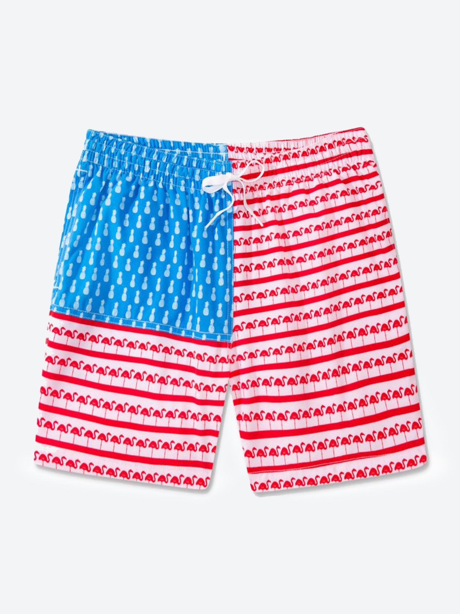 Chubbies Men's The Fruited Plains 7" Swim Short - Saint Bernard